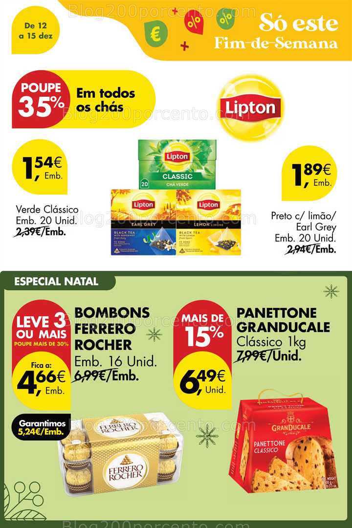 Antevisão Folheto PINGO DOCE Promoções Fim de Semana - 12 a 14 dezembro