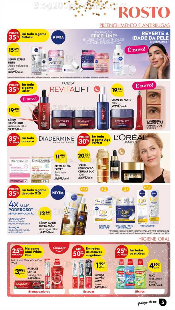 Antevisão Folheto PINGO DOCE Beleza Promoções de 16 dezembro a 5 janeiro - Edição Digital