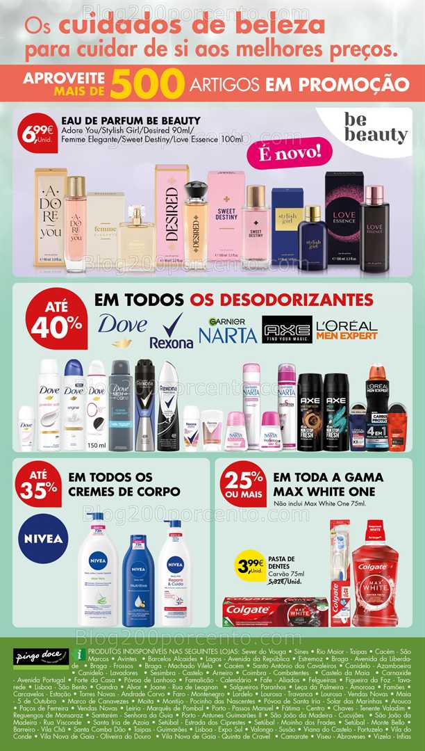Antevisão Folheto PINGO DOCE Beleza Promoções de 16 dezembro a 5 janeiro - Edição Digital