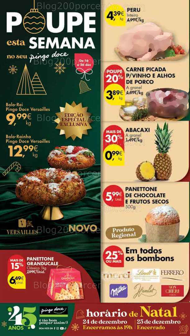 Antevisão Folheto PINGO DOCE Madeira Promoções de 16 a 26 dezembro
