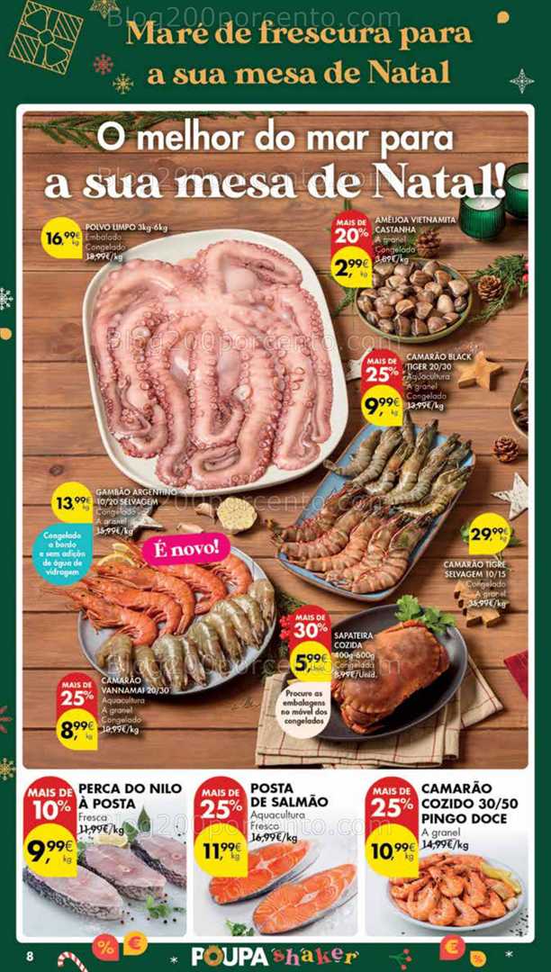 Antevisão Folheto PINGO DOCE Madeira Promoções de 16 a 26 dezembro