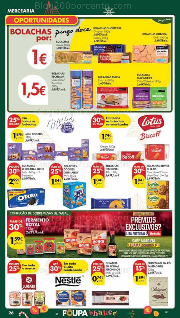 Antevisão Folheto PINGO DOCE Madeira Promoções de 16 a 26 dezembro