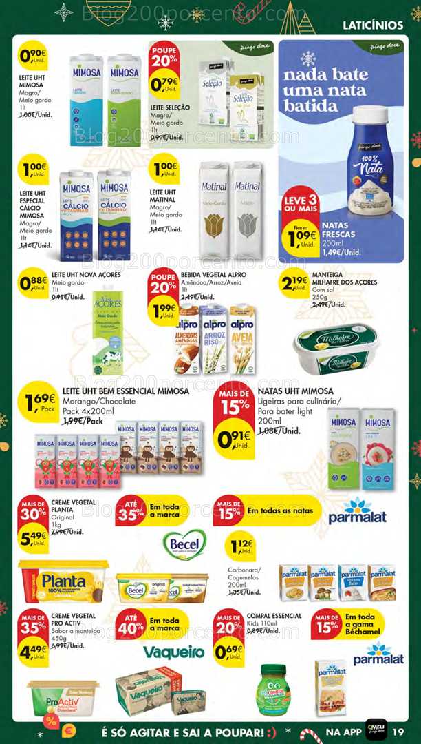 Antevisão Folheto PINGO DOCE Lojas Pequenas Promoções de 16 a 26 dezembro