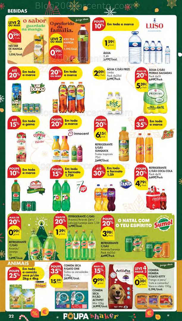 Antevisão Folheto PINGO DOCE Lojas Pequenas Promoções de 16 a 26 dezembro