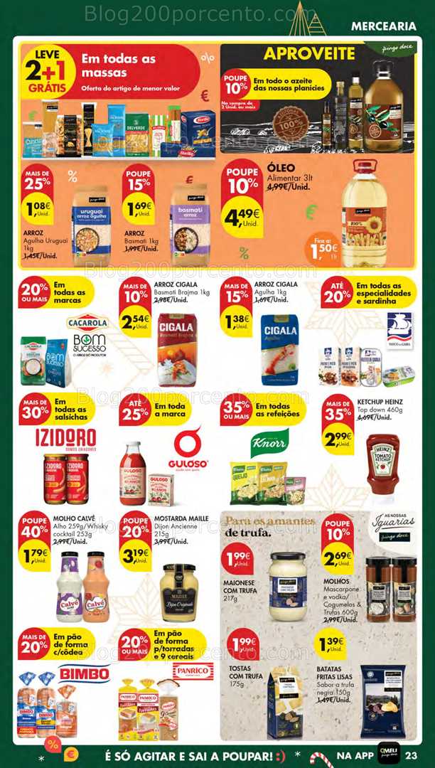Antevisão Folheto PINGO DOCE Lojas Pequenas Promoções de 16 a 26 dezembro