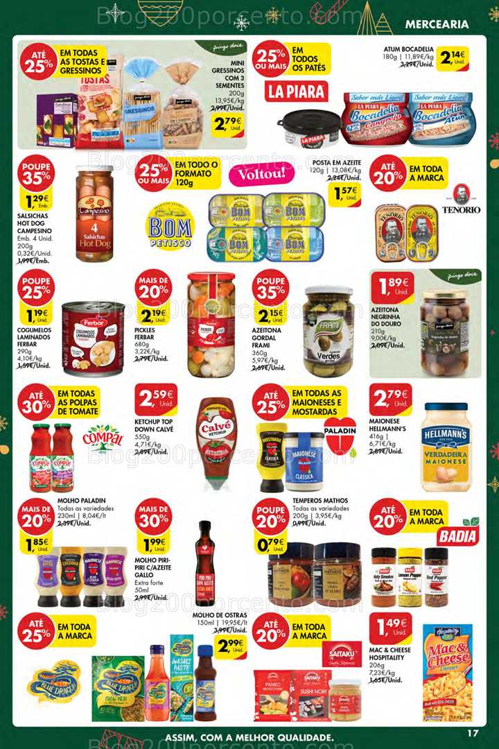 Antevisão Folheto PINGO DOCE Açores Promoções de 18 dezembro a 6 janeiro