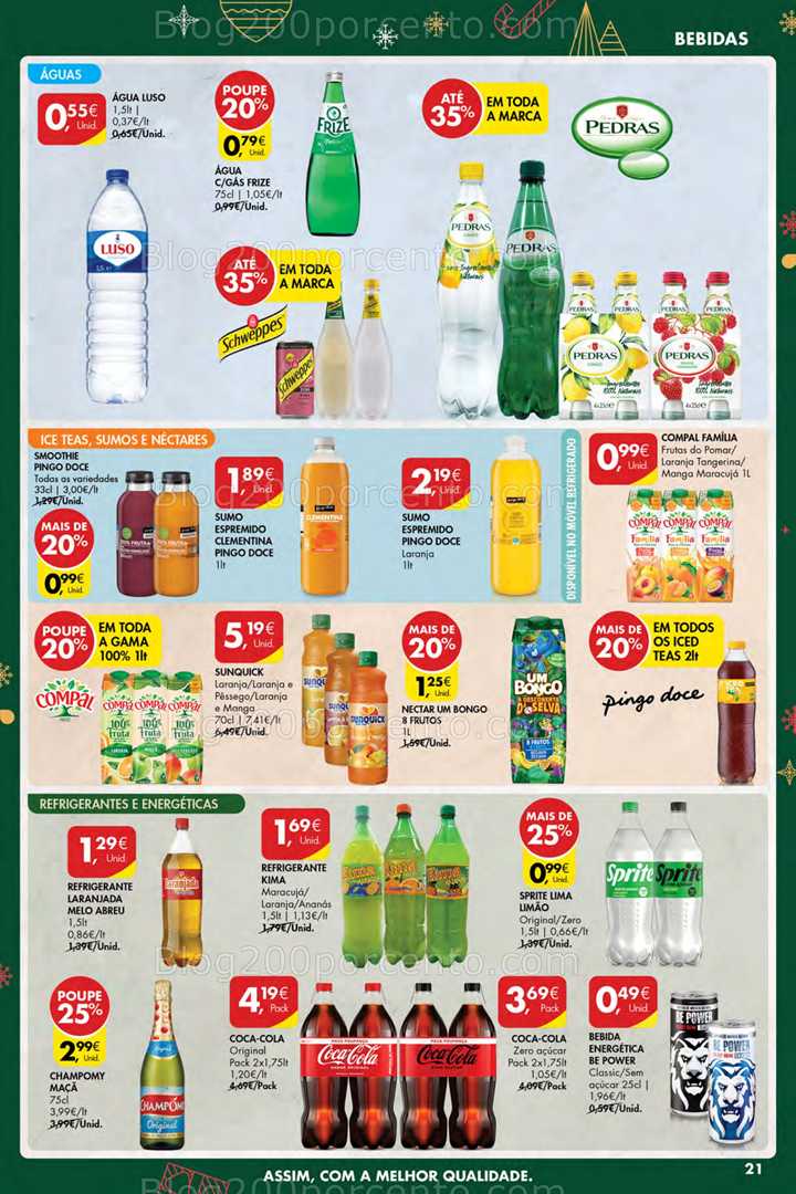 Antevisão Folheto PINGO DOCE Açores Promoções de 18 dezembro a 6 janeiro