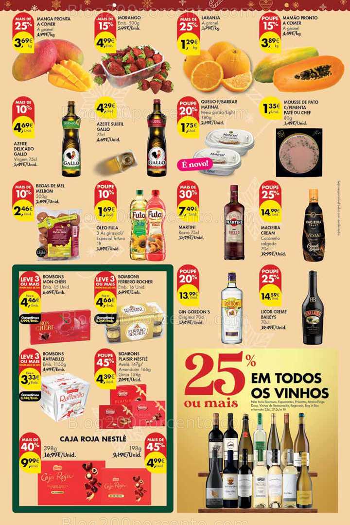Antevisão Folheto PINGO DOCE Madeira Promoções Fim de Semana - 19 a 26 dezembro