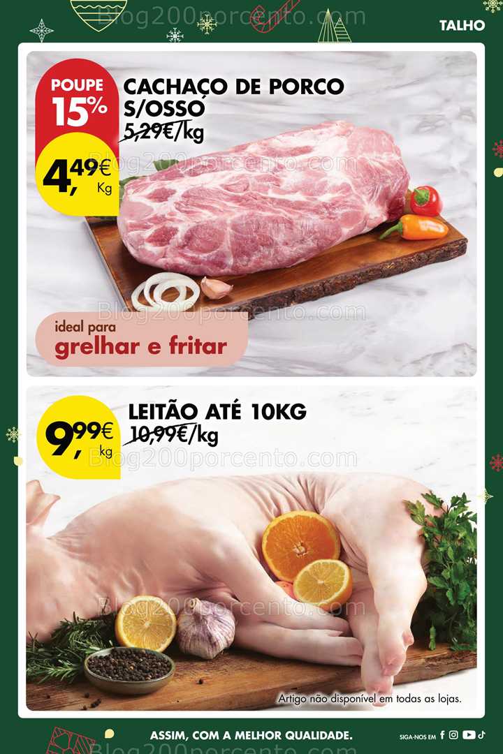 Antevisão Folheto PINGO DOCE Promoções Fim de Semana - 19 a 26 dezembro