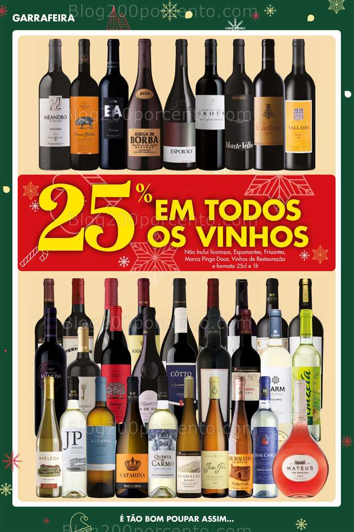Antevisão Folheto PINGO DOCE Promoções Fim de Semana - 19 a 26 dezembro