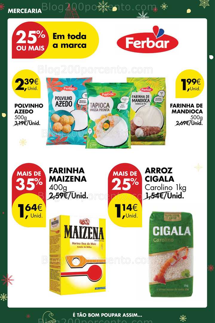 Antevisão Folheto PINGO DOCE Promoções Fim de Semana - 19 a 26 dezembro