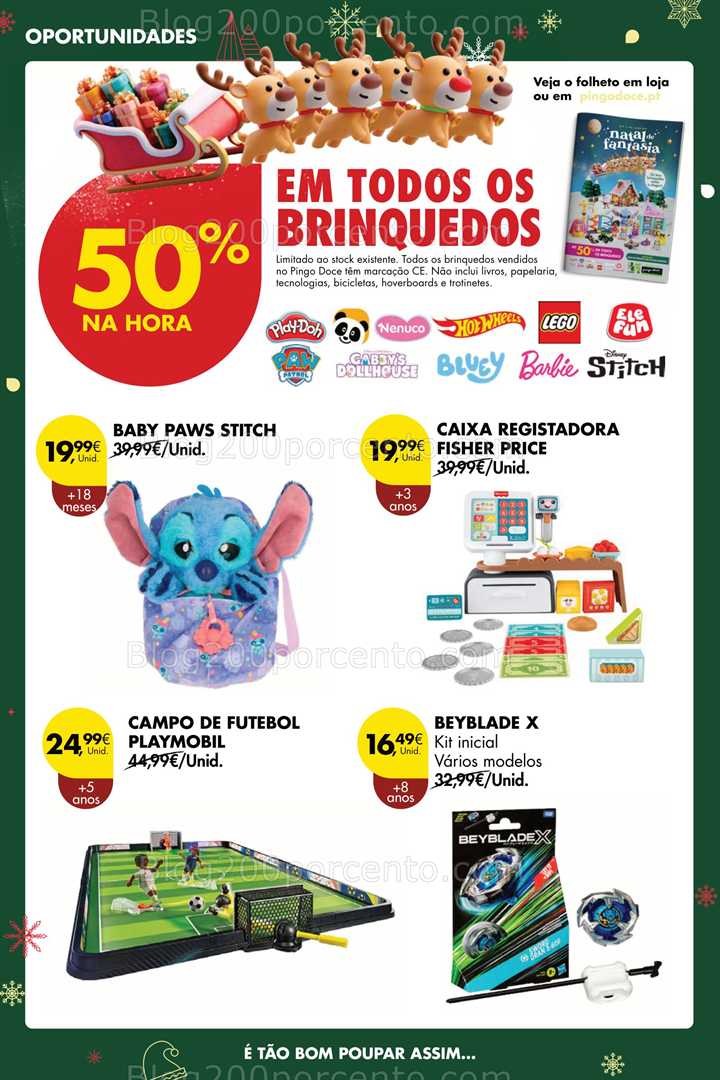 Antevisão Folheto PINGO DOCE Extra Promoções de 22 a 26 dezembro