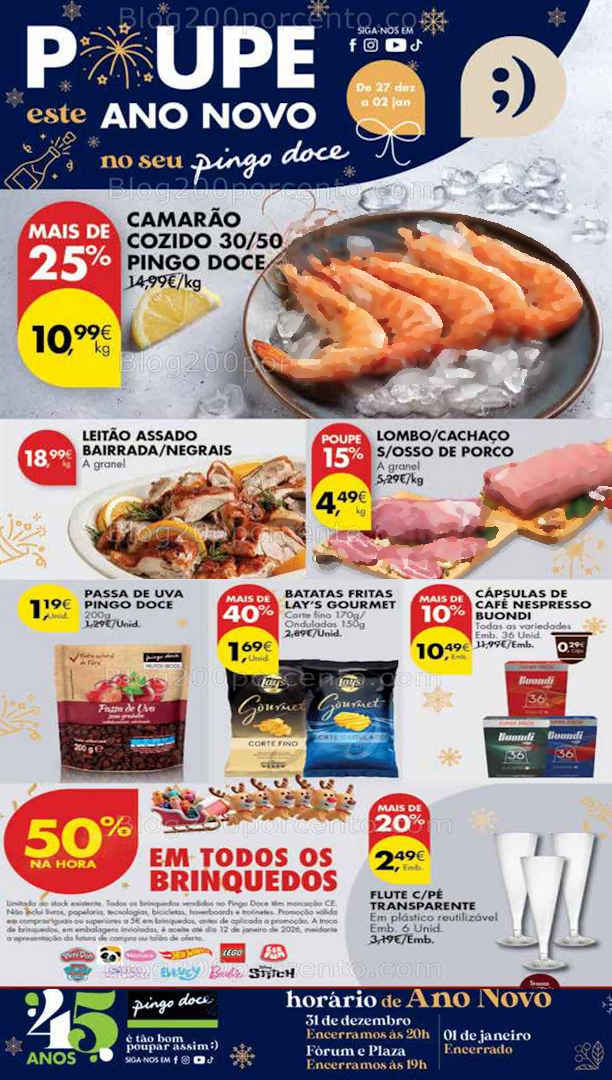 Antevisão Folheto PINGO DOCE Madeira Promoções de 27 dezembro a 2 janeiro