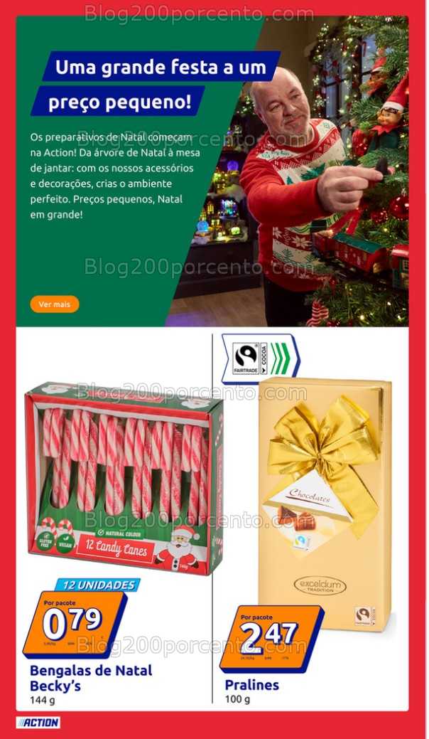 Antevisão Folheto ACTION Promoções de 17 a 23 dezembro