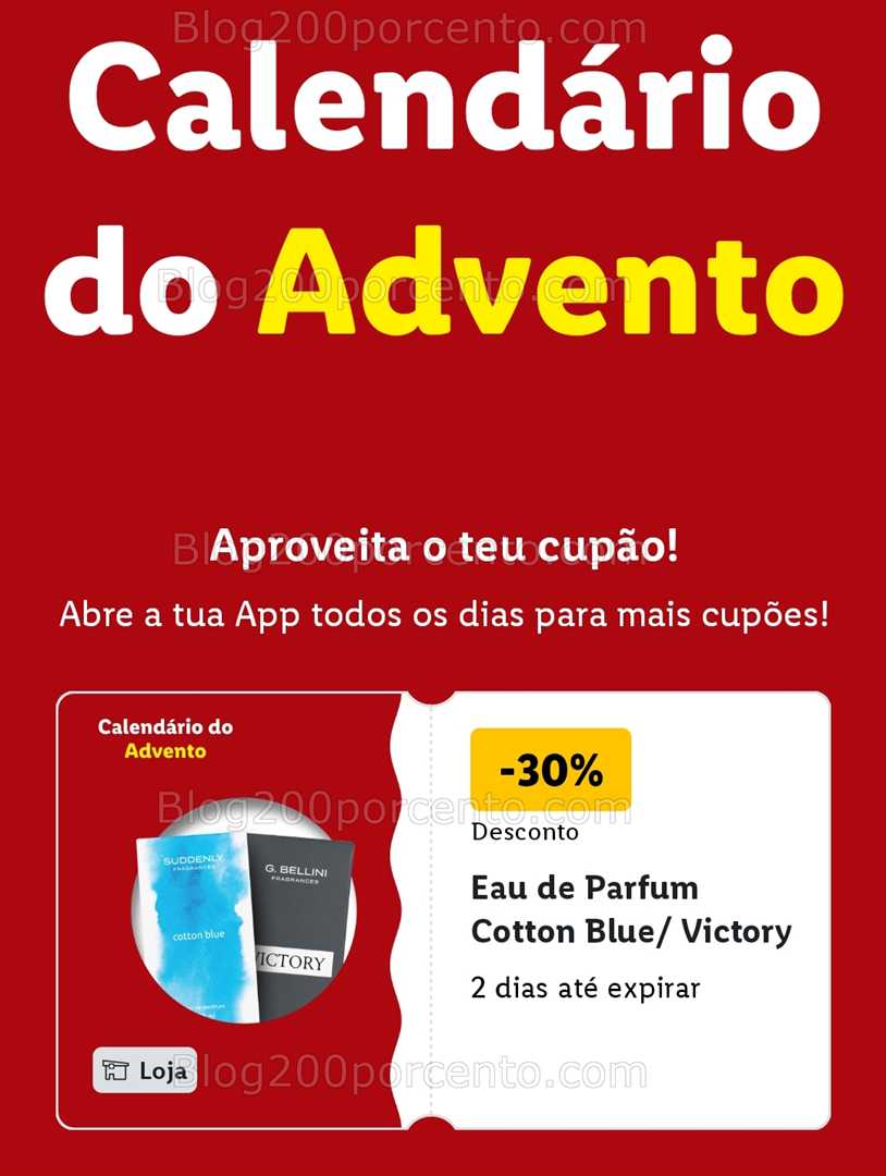 ALERTA - Calendário do Advento LIDL Conheça os descontos - 1 dezembro!