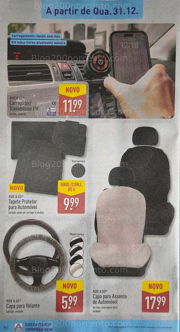 Antevisão Folheto ALDI Bazar Promoções de 31 dezembro a 4 janeiro