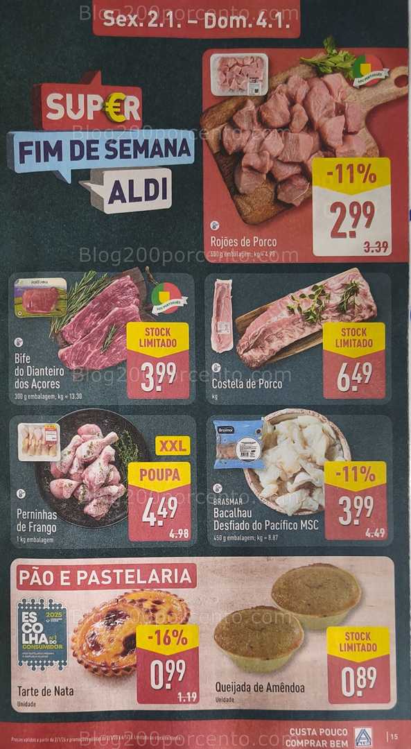 Antevisão Folheto ALDI Promoções de 29 dezembro a 4 janeiro