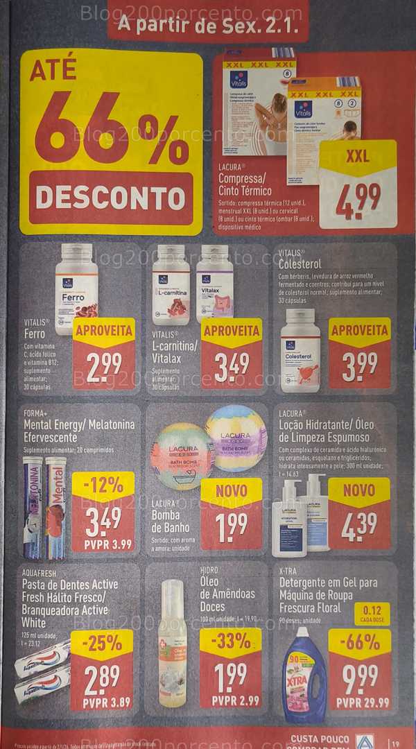 Antevisão Folheto ALDI Promoções de 29 dezembro a 4 janeiro