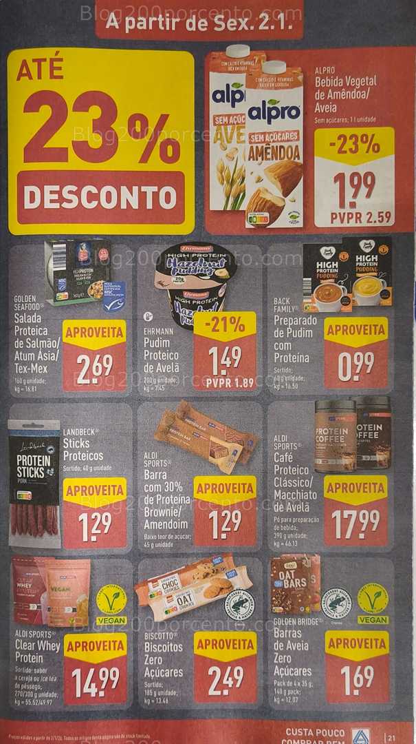 Antevisão Folheto ALDI Promoções de 29 dezembro a 4 janeiro