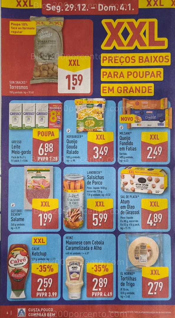 Antevisão Folheto ALDI Promoções de 29 dezembro a 4 janeiro