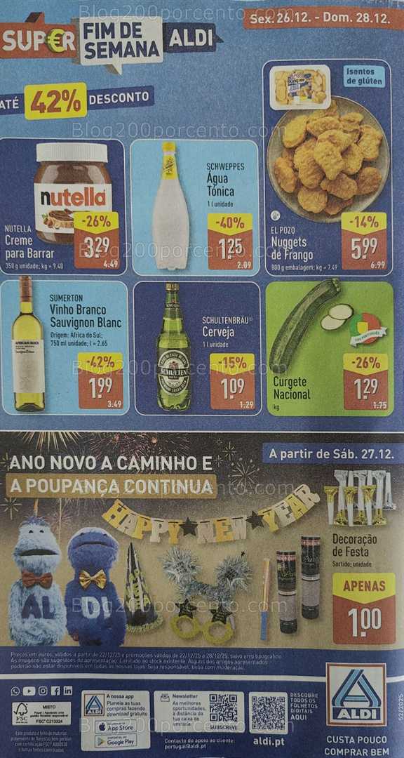 Antevisão Folheto ALDI Bazar Promoções de 24 a 28 dezembro