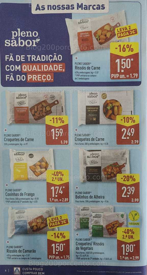 Antevisão Folheto ALDI Promoções de 22 a 28 dezembro