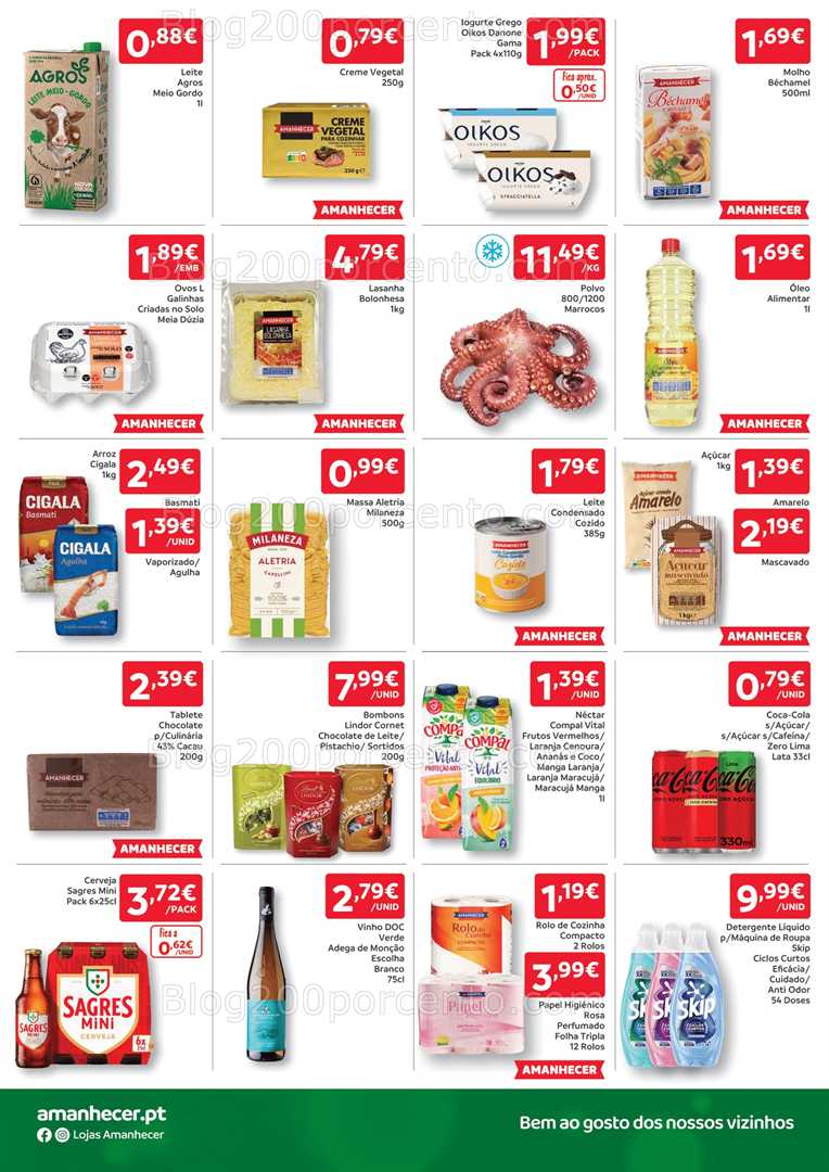 Antevisão Folheto AMANHECER Natal Promoções de 18 a 24 dezembro