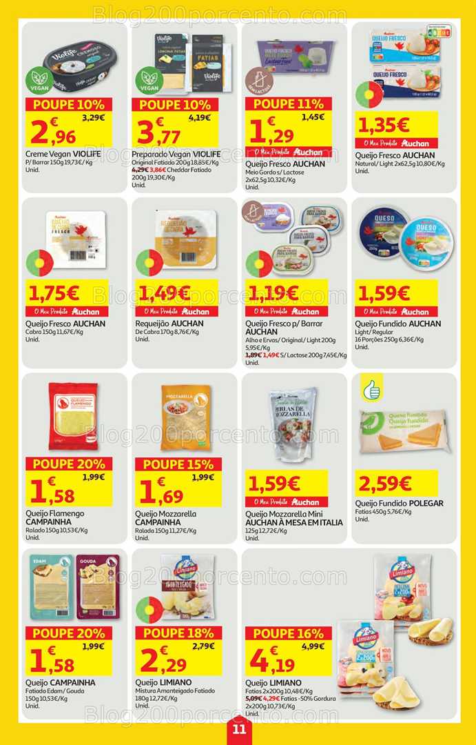Antevisão Folheto AUCHAN Promoções de 1 a 7 janeiro