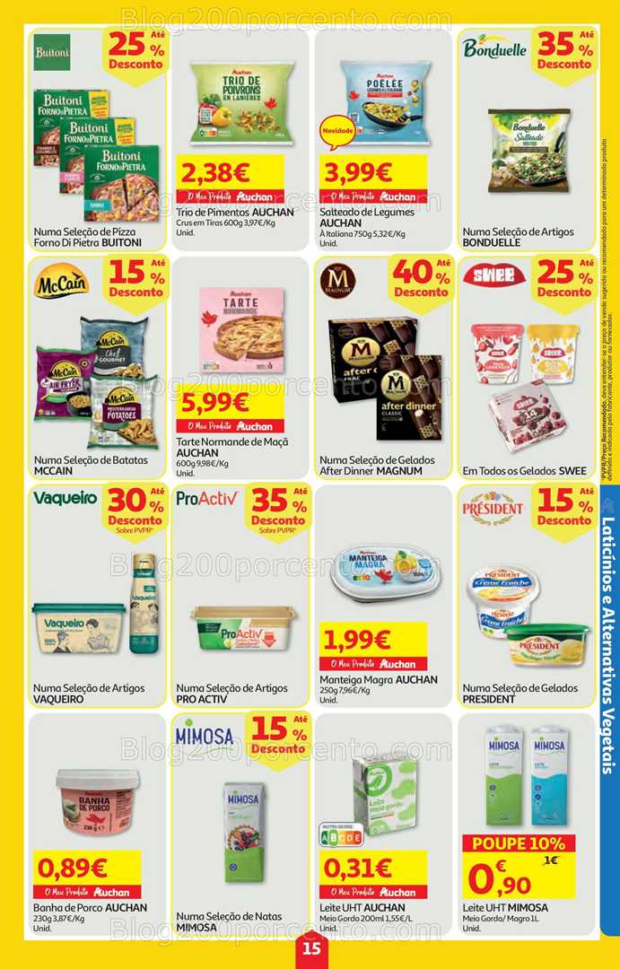 Antevisão Folheto AUCHAN Promoções de 1 a 7 janeiro