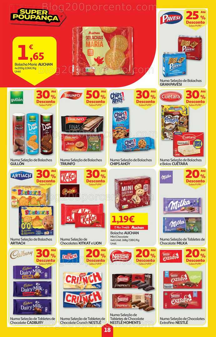 Antevisão Folheto AUCHAN Promoções de 1 a 7 janeiro