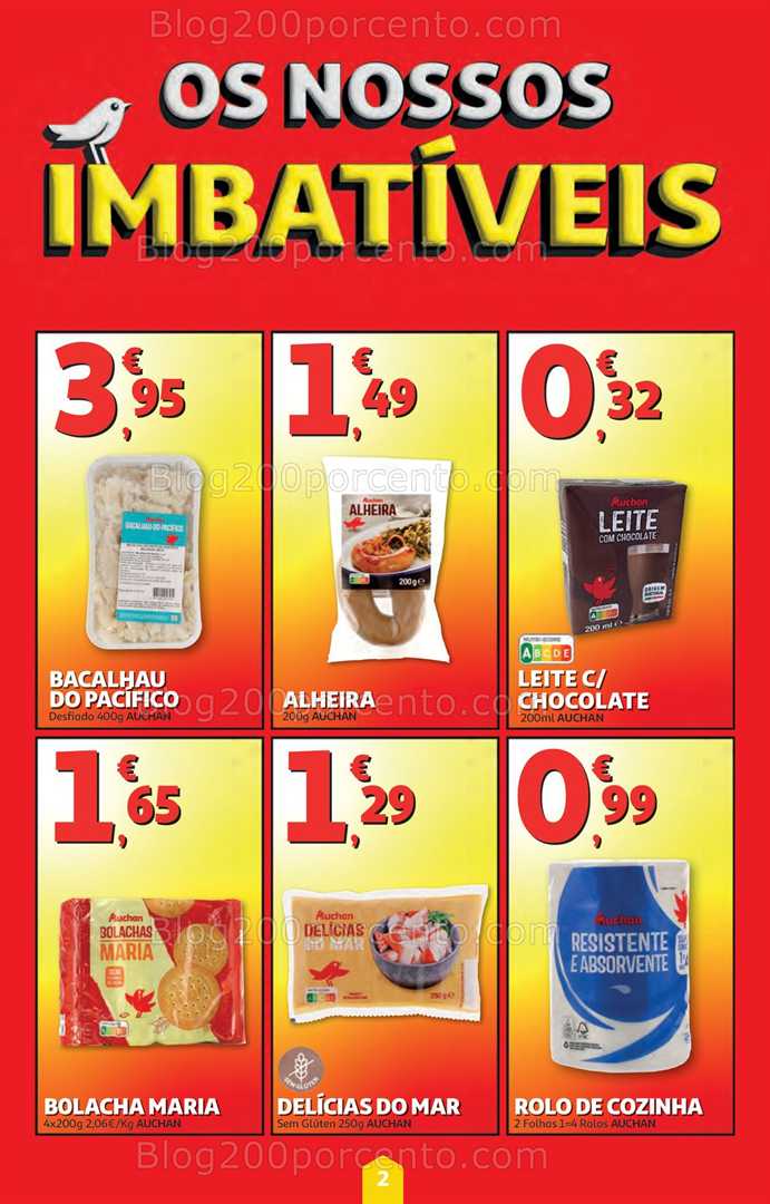 Antevisão Folheto AUCHAN Promoções de 1 a 7 janeiro