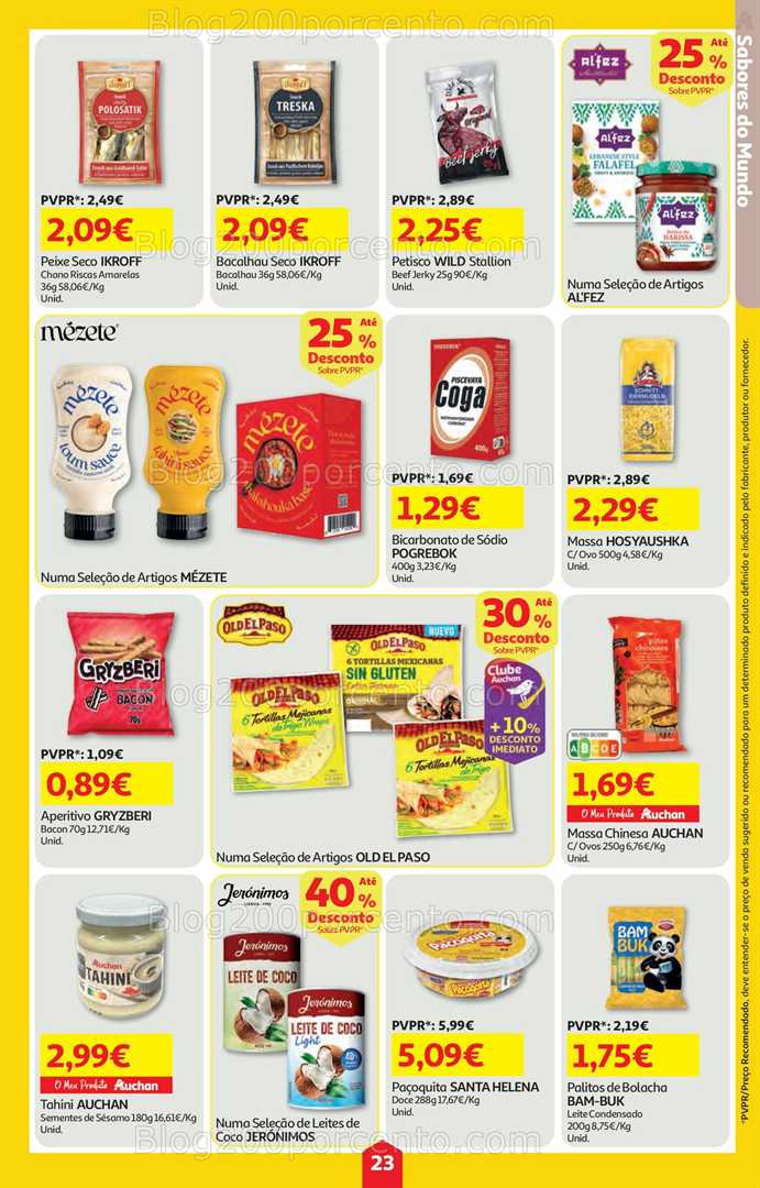 Antevisão Folheto AUCHAN Promoções de 1 a 7 janeiro