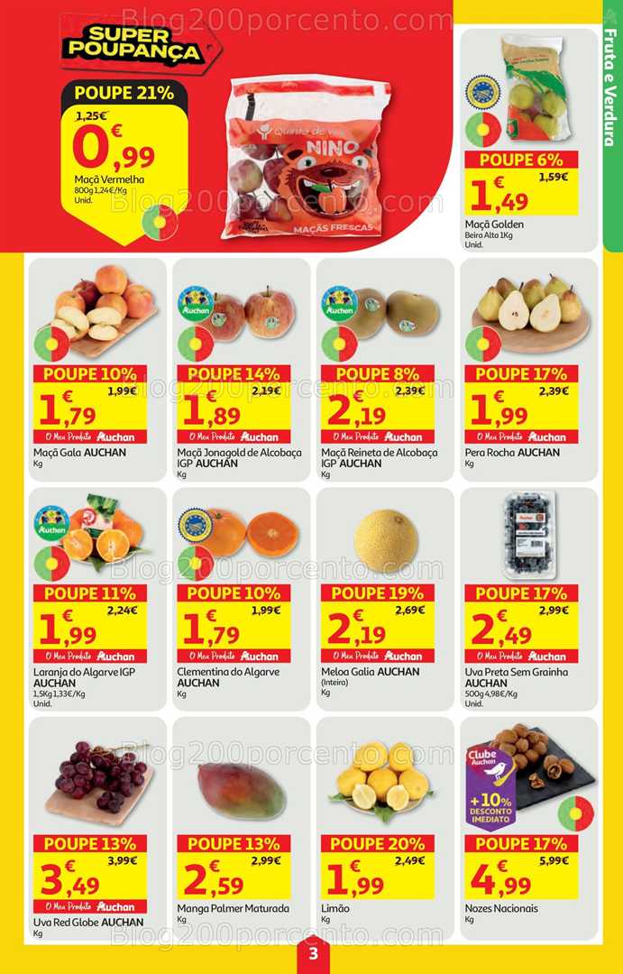 Antevisão Folheto AUCHAN Promoções de 1 a 7 janeiro