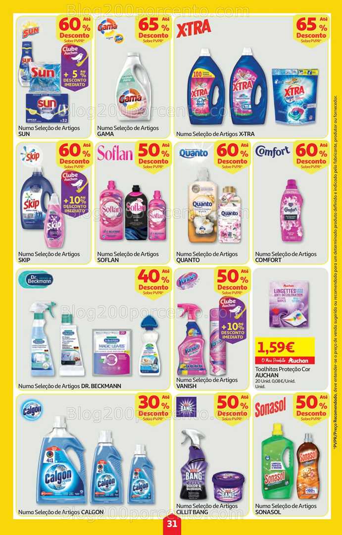 Antevisão Folheto AUCHAN Promoções de 1 a 7 janeiro