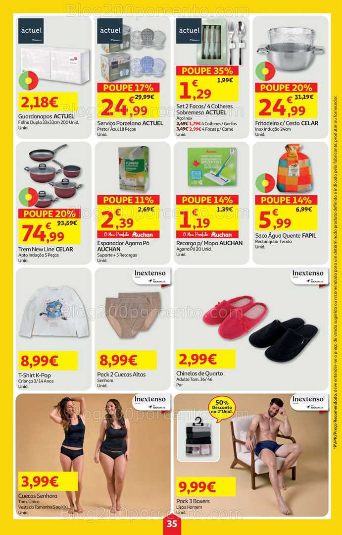Antevisão Folheto AUCHAN Promoções de 1 a 7 janeiro