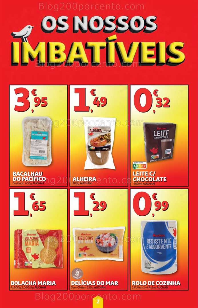 Antevisão Folheto AUCHAN - MINIPREÇO Promoções de 1 a 7 janeiro