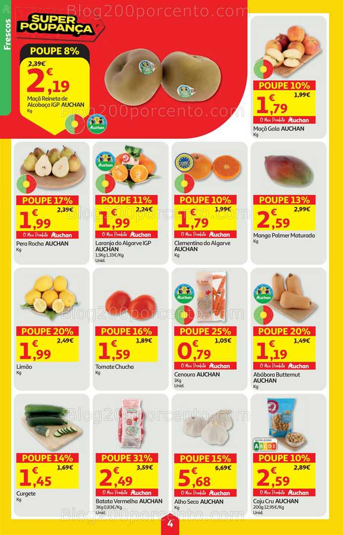 Antevisão Folheto AUCHAN - MINIPREÇO Promoções de 1 a 7 janeiro