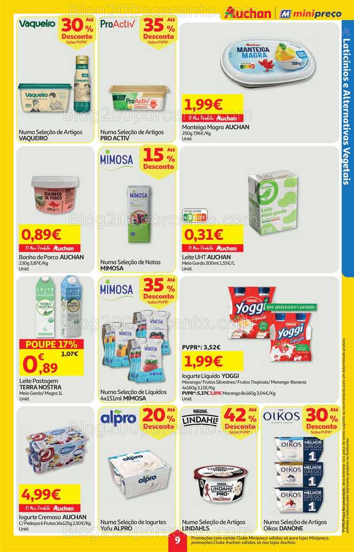 Antevisão Folheto AUCHAN - MINIPREÇO Promoções de 1 a 7 janeiro