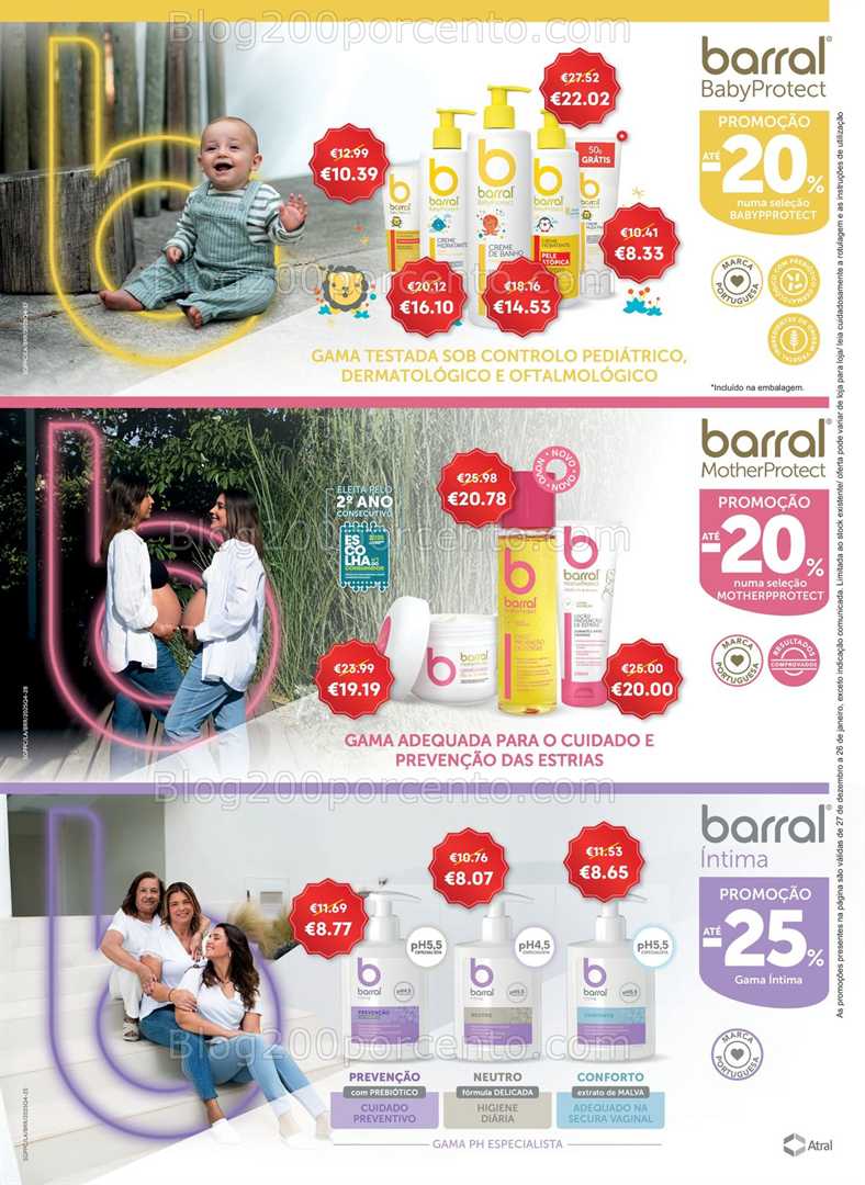 Antevisão Folheto AUCHAN Saúde e Bem Estar Bebé Promoções de 27 dezembro a 26 janeiro