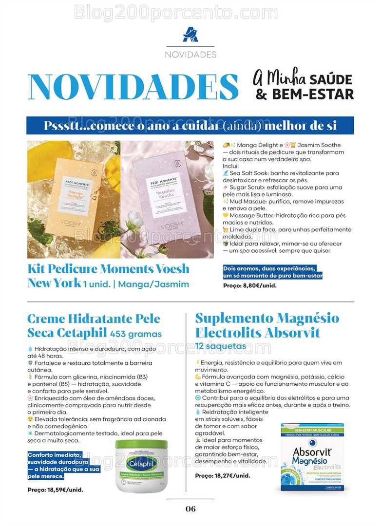 Antevisão Folheto AUCHAN Saúde e Bem Estar Bebé Promoções de 27 dezembro a 26 janeiro