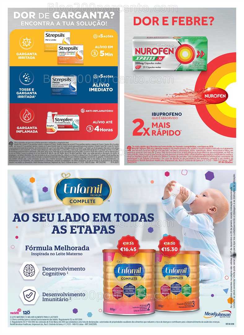 Antevisão Folheto AUCHAN Saúde e Bem Estar Bebé Promoções de 27 dezembro a 26 janeiro