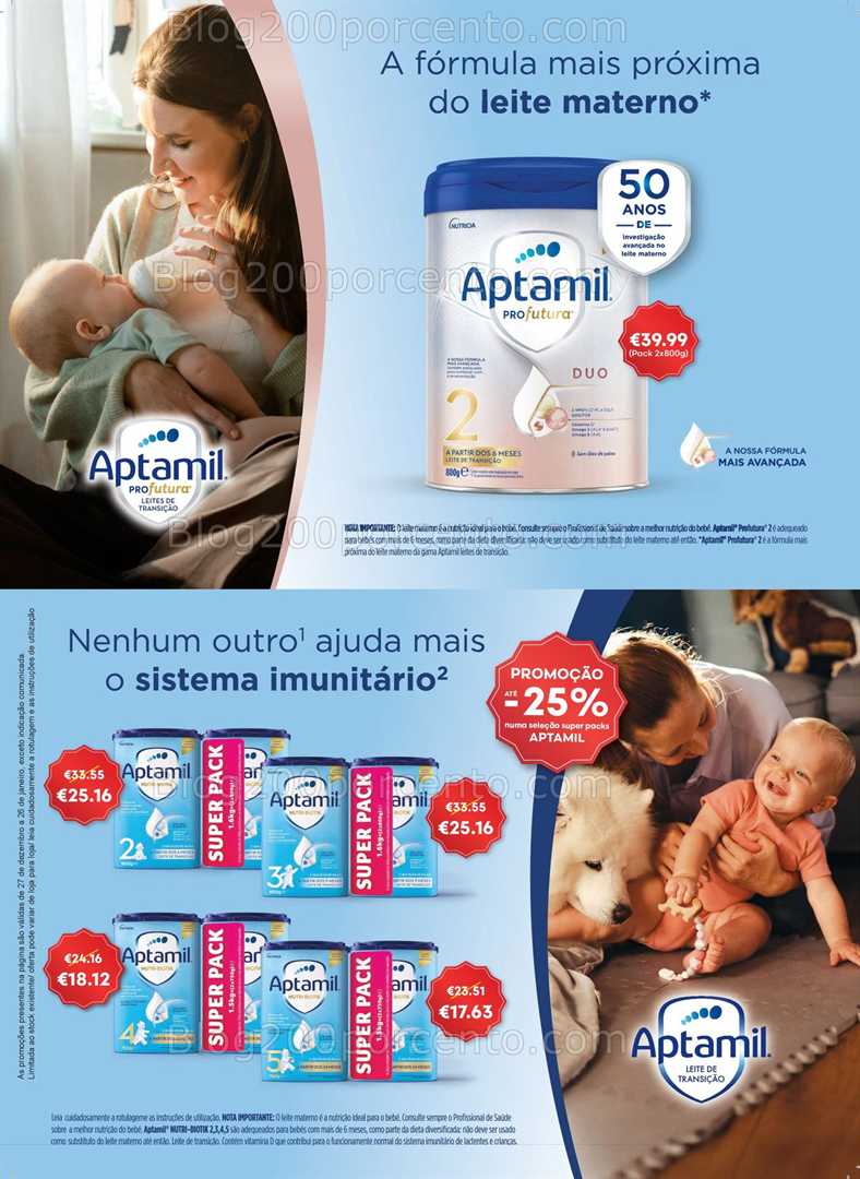 Antevisão Folheto AUCHAN Saúde e Bem Estar Bebé Promoções de 27 dezembro a 26 janeiro