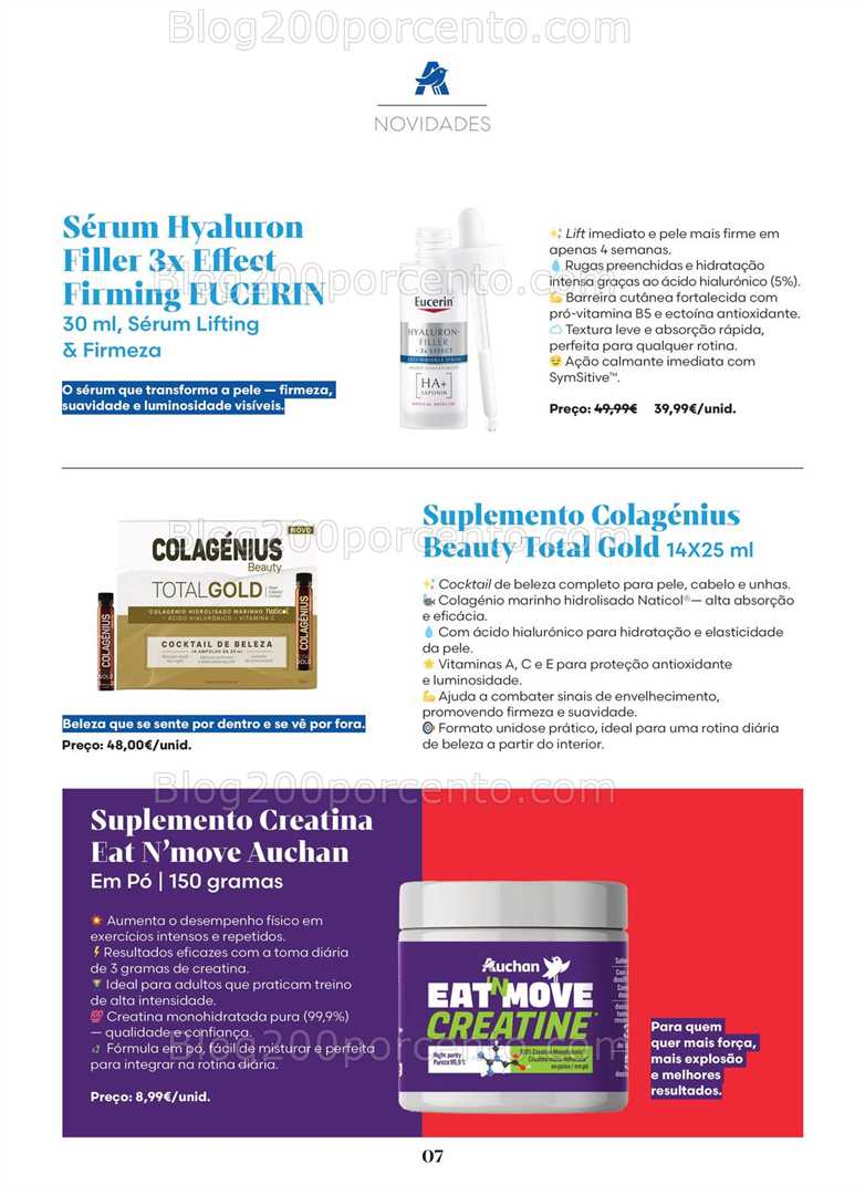 Antevisão Folheto AUCHAN Saúde e Bem Estar Bebé Promoções de 27 dezembro a 26 janeiro