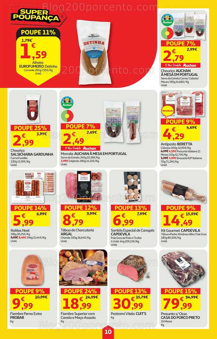 Antevisão Folheto AUCHAN Super Poupança de 18 a 24 dezembro