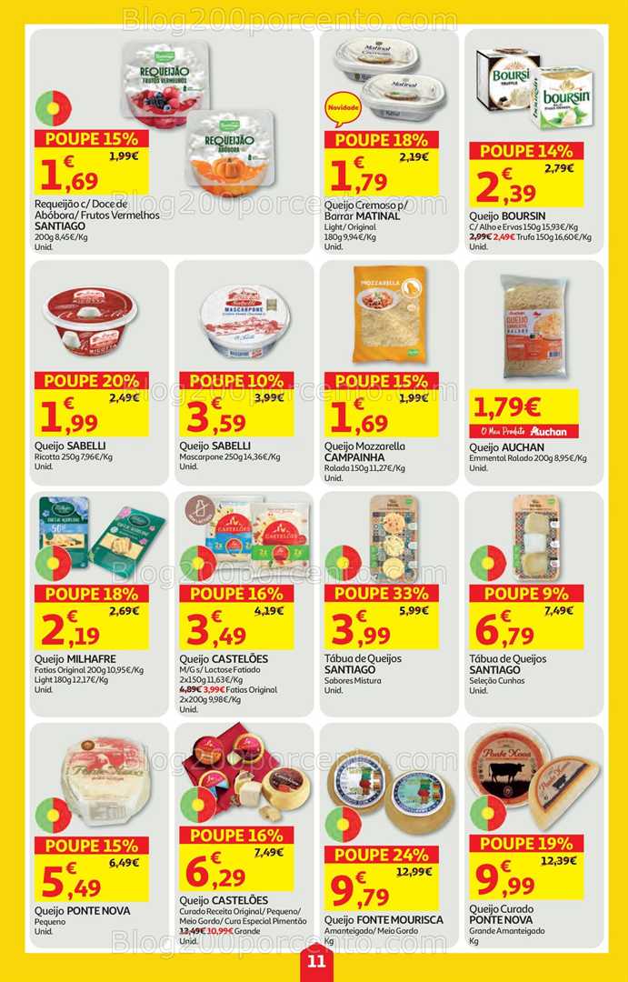 Antevisão Folheto AUCHAN Super Poupança de 18 a 24 dezembro