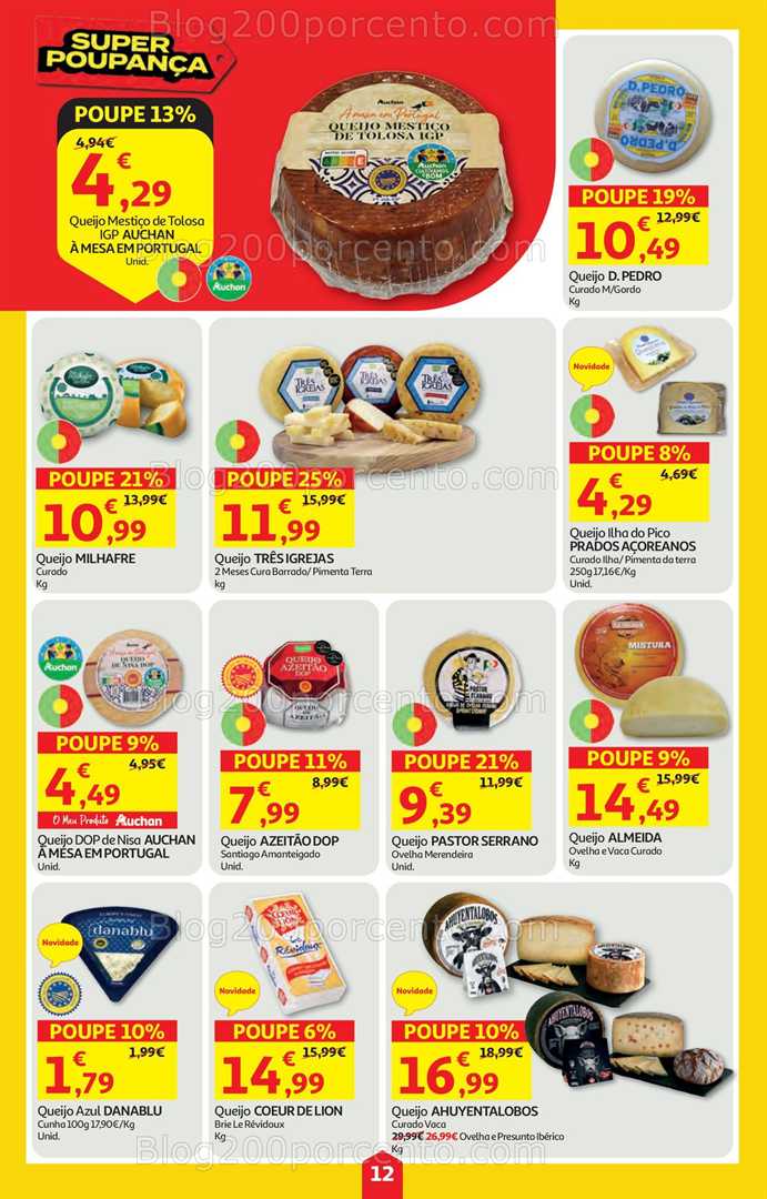 Antevisão Folheto AUCHAN Super Poupança de 18 a 24 dezembro