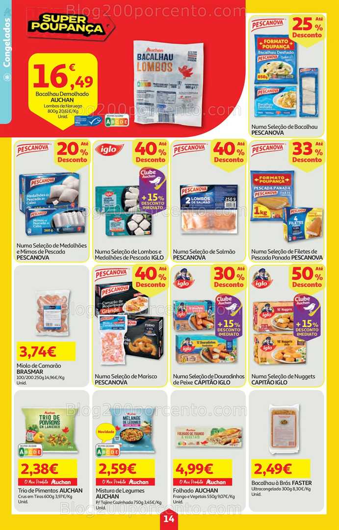 Antevisão Folheto AUCHAN Super Poupança de 18 a 24 dezembro