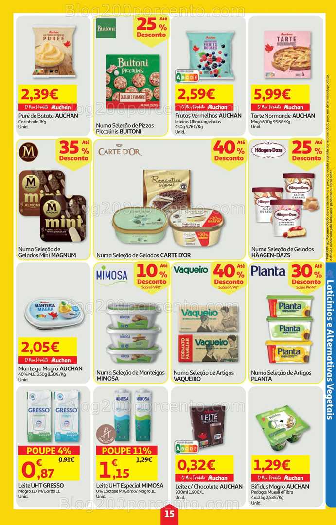 Antevisão Folheto AUCHAN Super Poupança de 18 a 24 dezembro