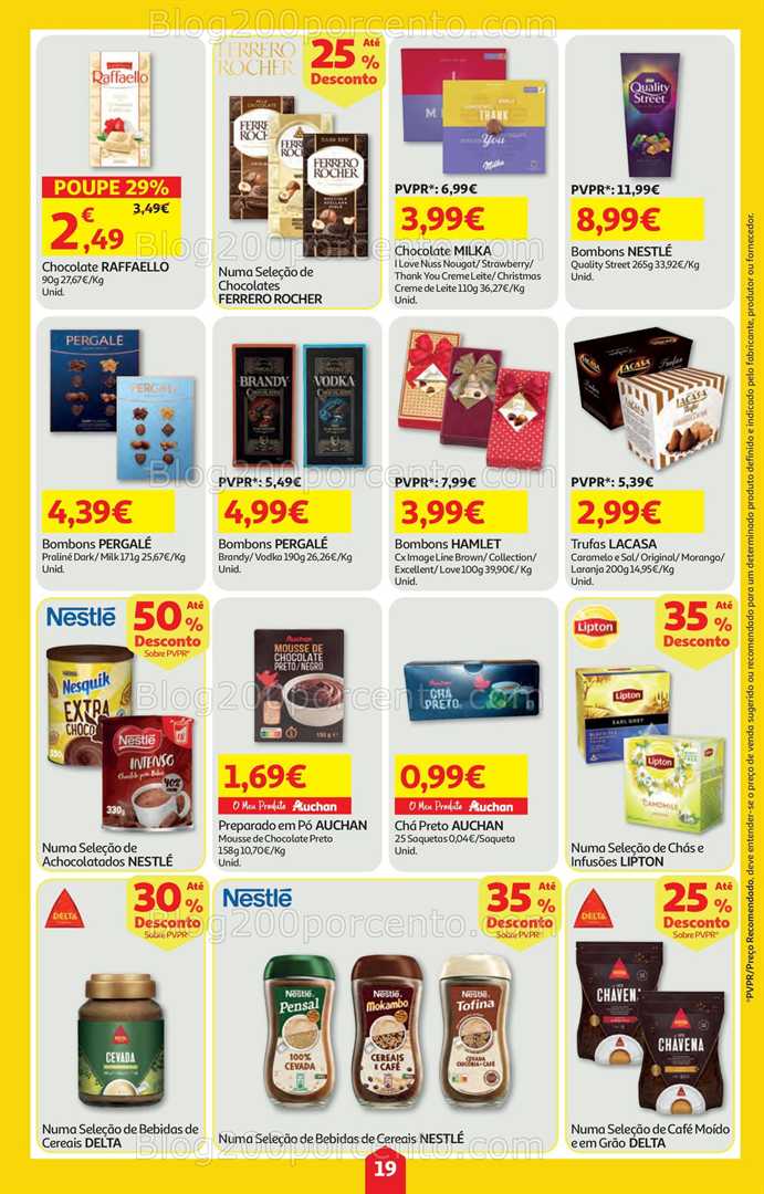 Antevisão Folheto AUCHAN Super Poupança de 18 a 24 dezembro