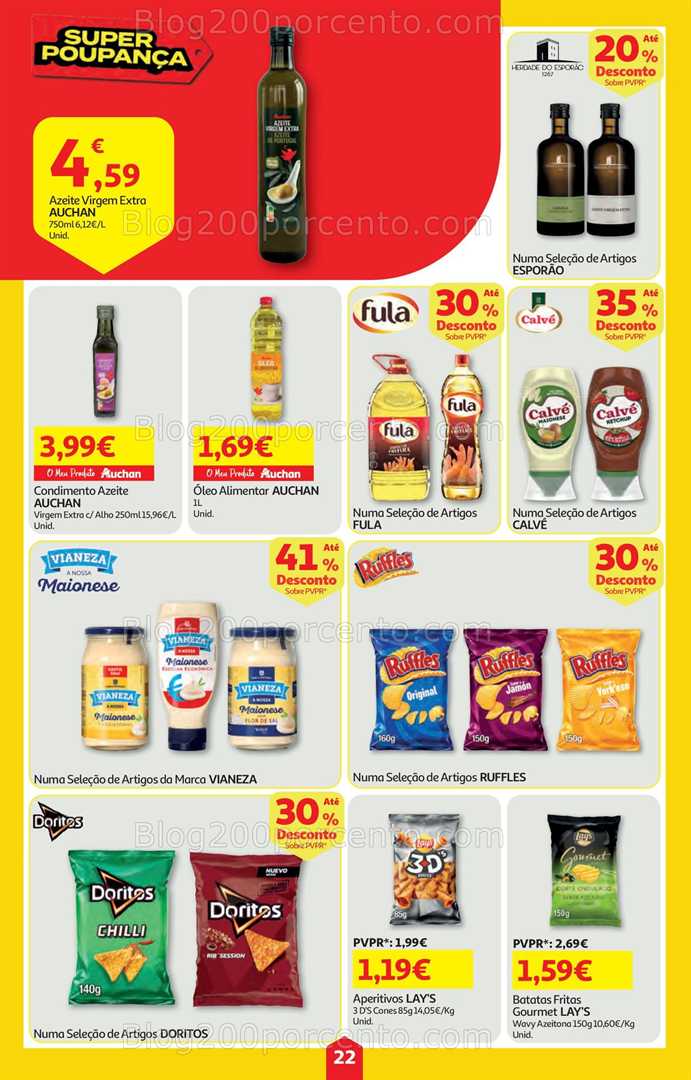 Antevisão Folheto AUCHAN Super Poupança de 18 a 24 dezembro